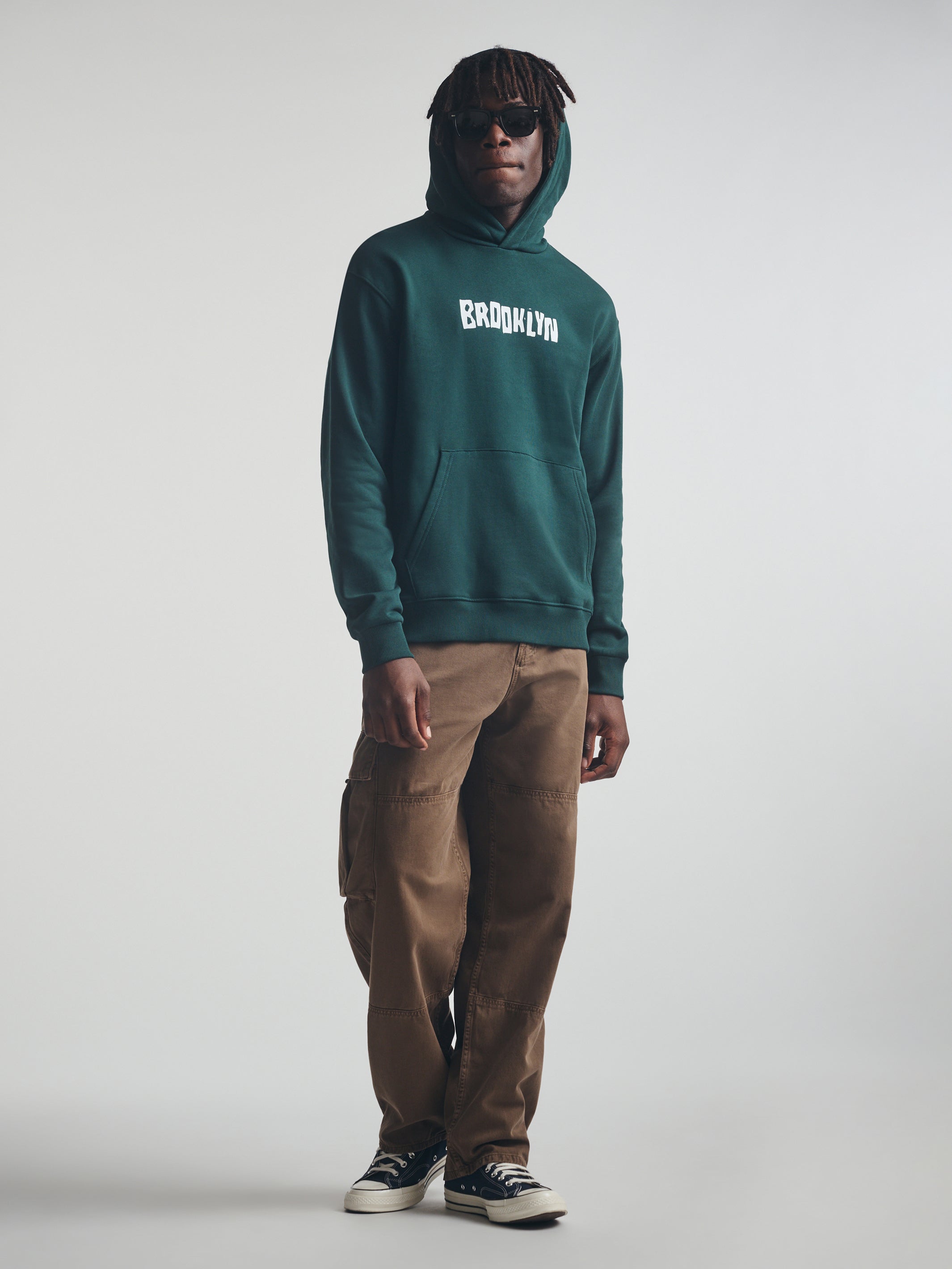Men's Brooklyn Hoodie in Ponderosa Pine - BROOKLYN INDUSTRIES