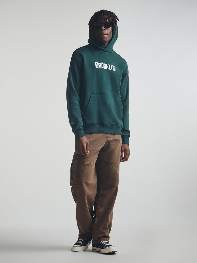 Men's Brooklyn Hoodie in Ponderosa Pine - BROOKLYN INDUSTRIES