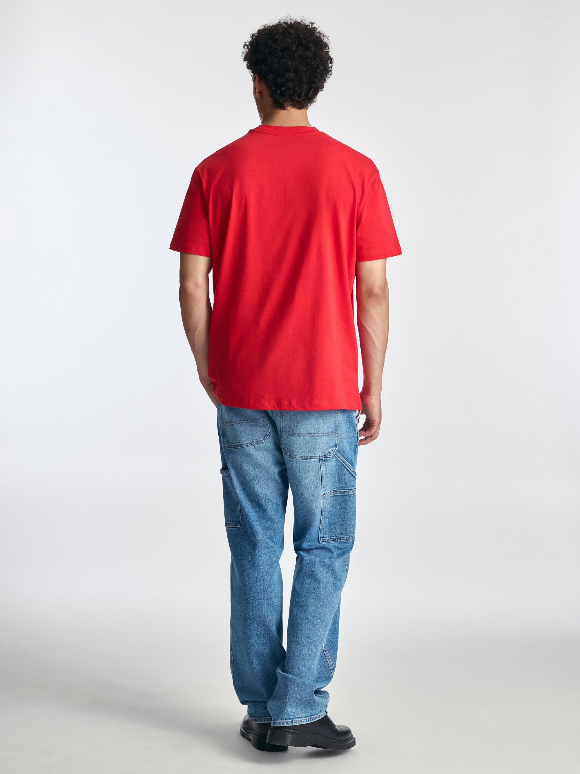 Men's Brooklyn T-Shirt in Goji Berry - BROOKLYN INDUSTRIES