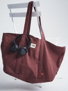 Brooklyn Shopper Tote Bag in Brown