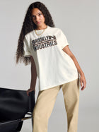 Women's Brooklyn Vintage T-Shirt In Baby's Breath - BROOKLYN INDUSTRIES