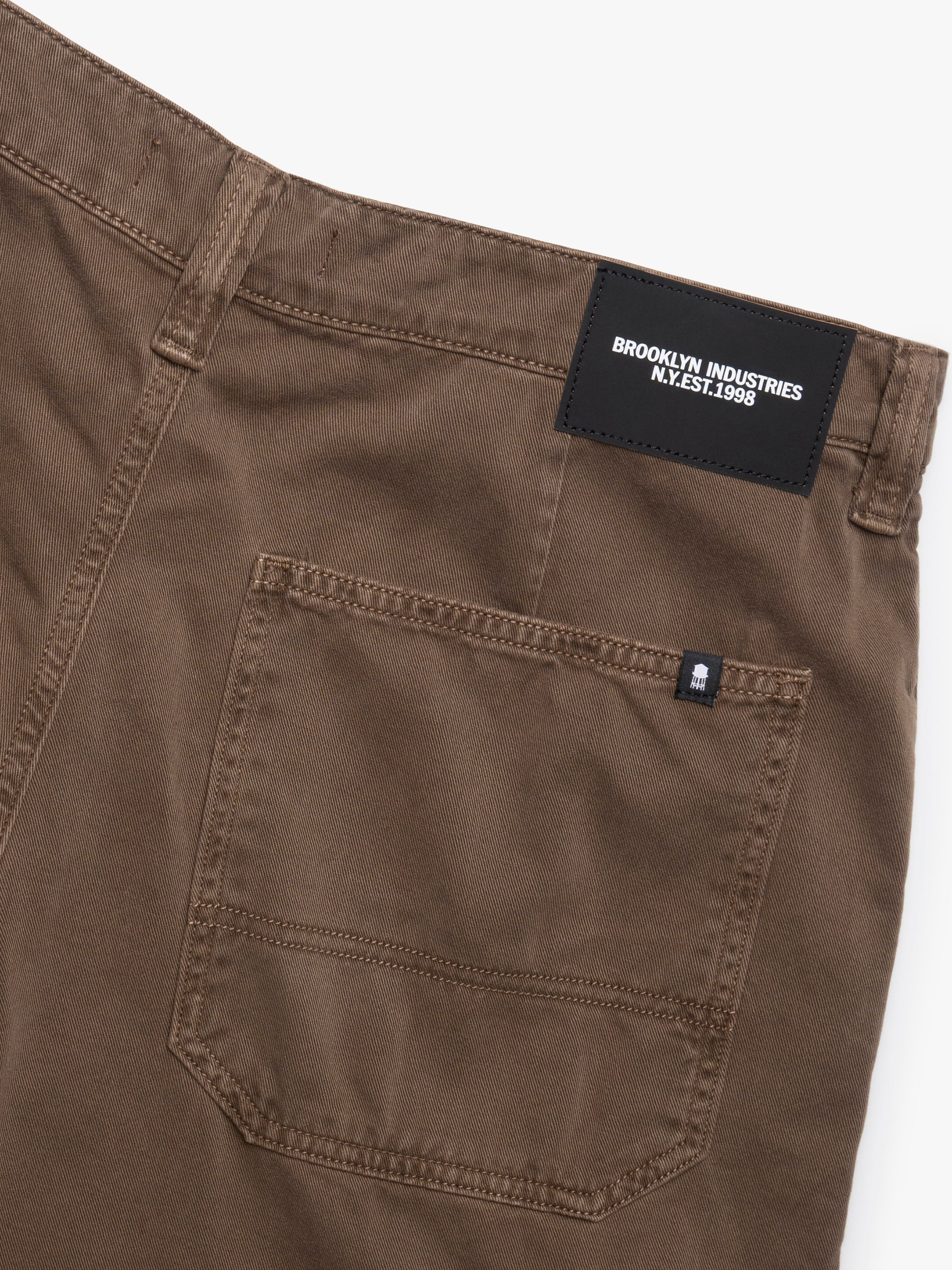 Men's Cargo Pants in Mocha Twill