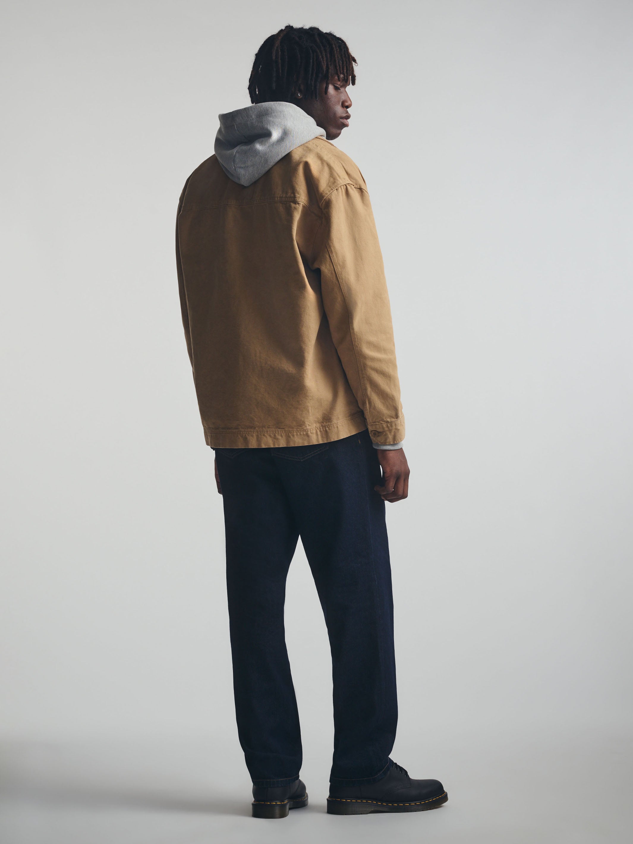 Men's Shacket In Kelp - BROOKLYN INDUSTRIES