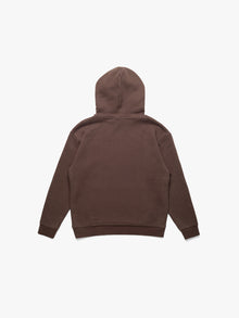 Men's Hooded Sweatshirt In Coffee Bean - BROOKLYN INDUSTRIES