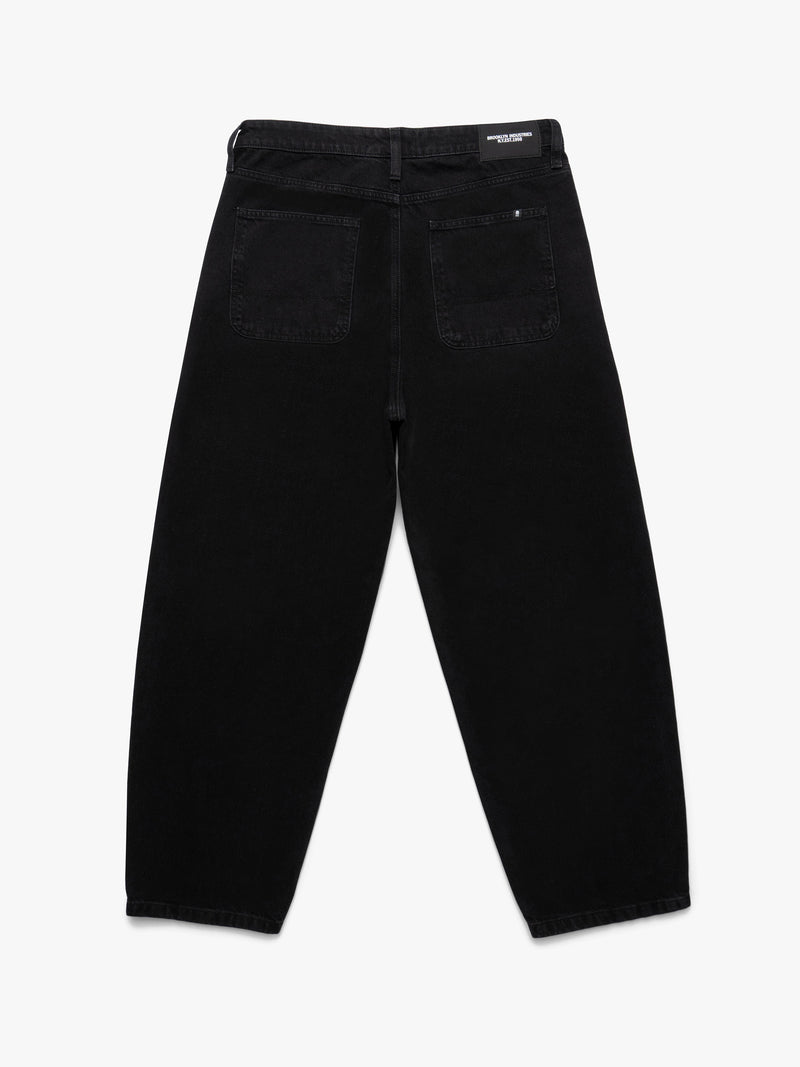 Men's Baggy Jeans in Smoke Street Denim