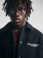 Men's Brooklyn Bomber Jacket in Jet Black - BROOKLYN INDUSTRIES