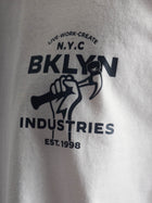 Men's Vintage Brooklyn Graphic T-Shirt In White