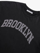 Men's Brooklyn Acid Washed T-Shirt in Black