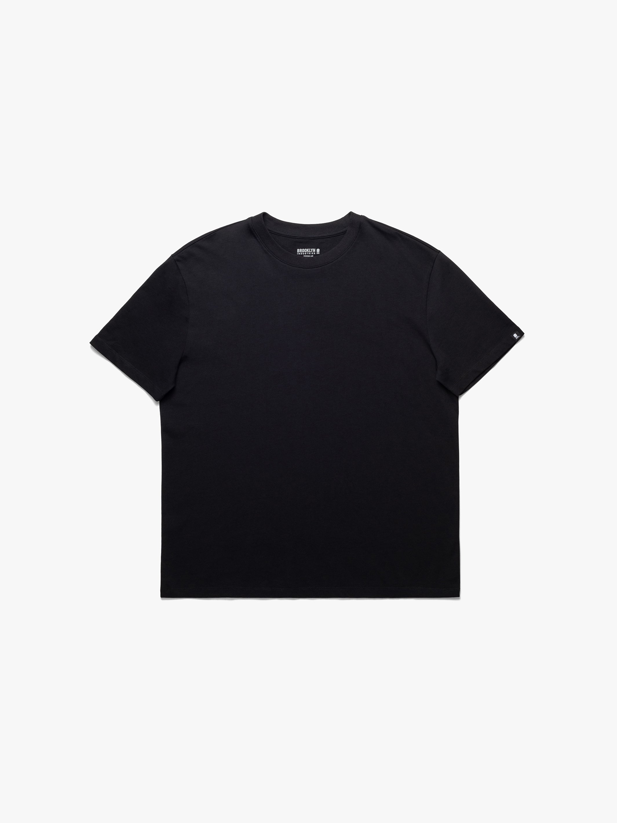 Men's Basic T-Shirt In Black - BROOKLYN INDUSTRIES