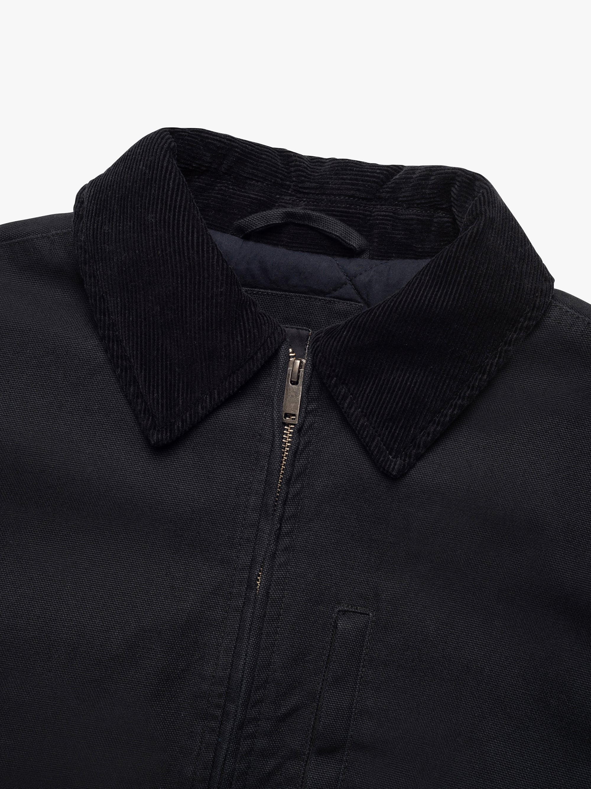 Men's Canvas Jacket In Pirate Black - BROOKLYN INDUSTRIES