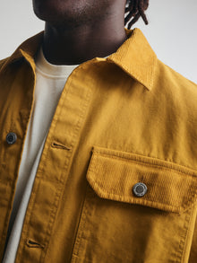 Men's Utility Shacket in Chai - BROOKLYN INDUSTRIES