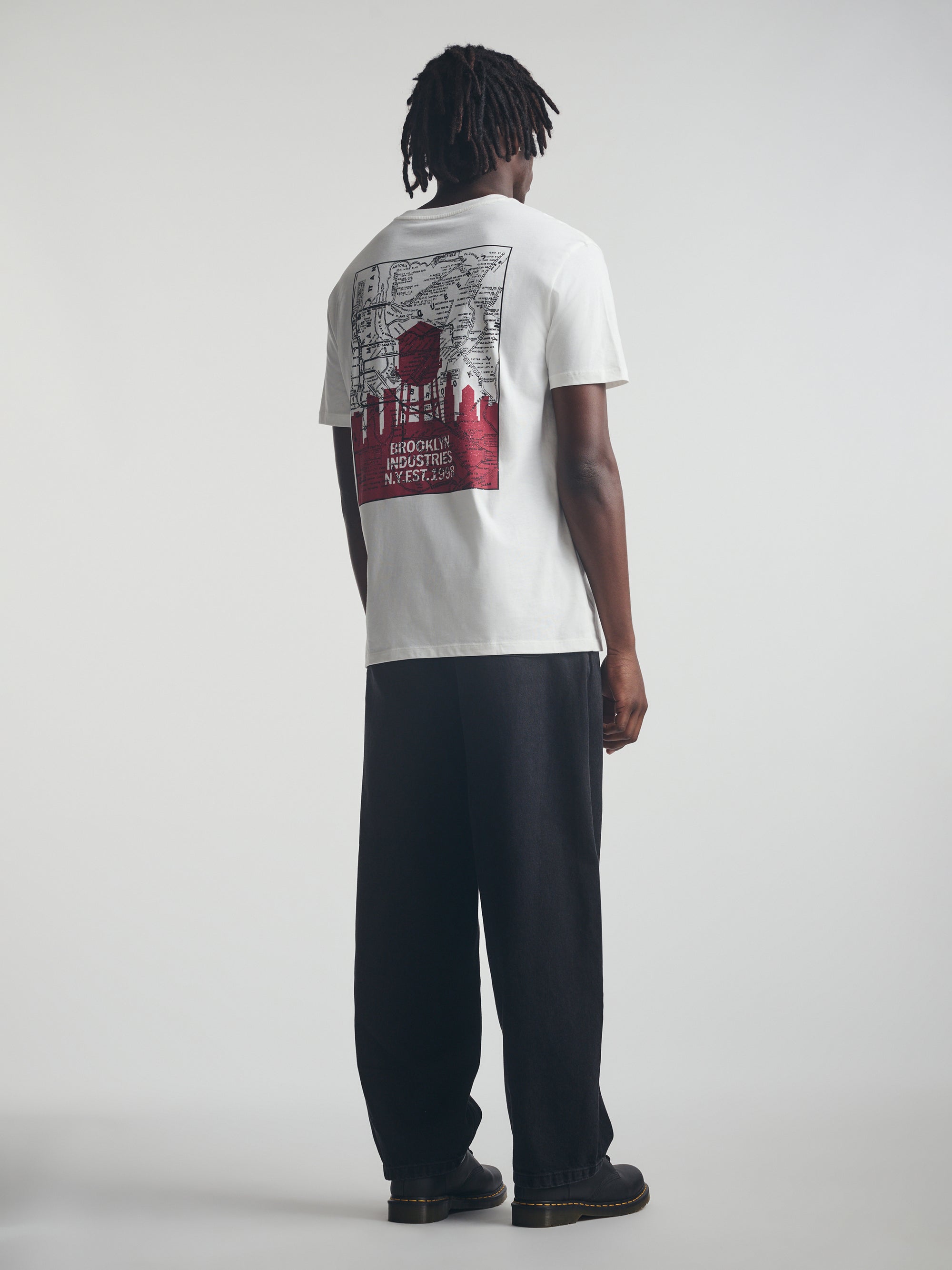 Men's Brooklyn T-Shirt In Antique White