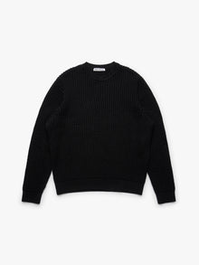 Men's Crew Neck Sweater in Black
