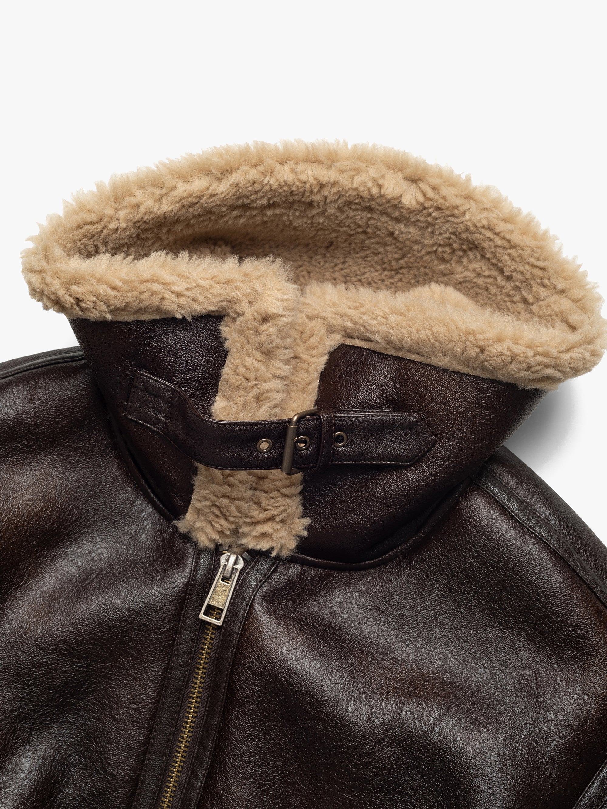 Women's Furry Coat In Toffee - BROOKLYN INDUSTRIES