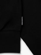 Women's Cropped Zip-Up Hoodie in Black - BROOKLYN INDUSTRIES