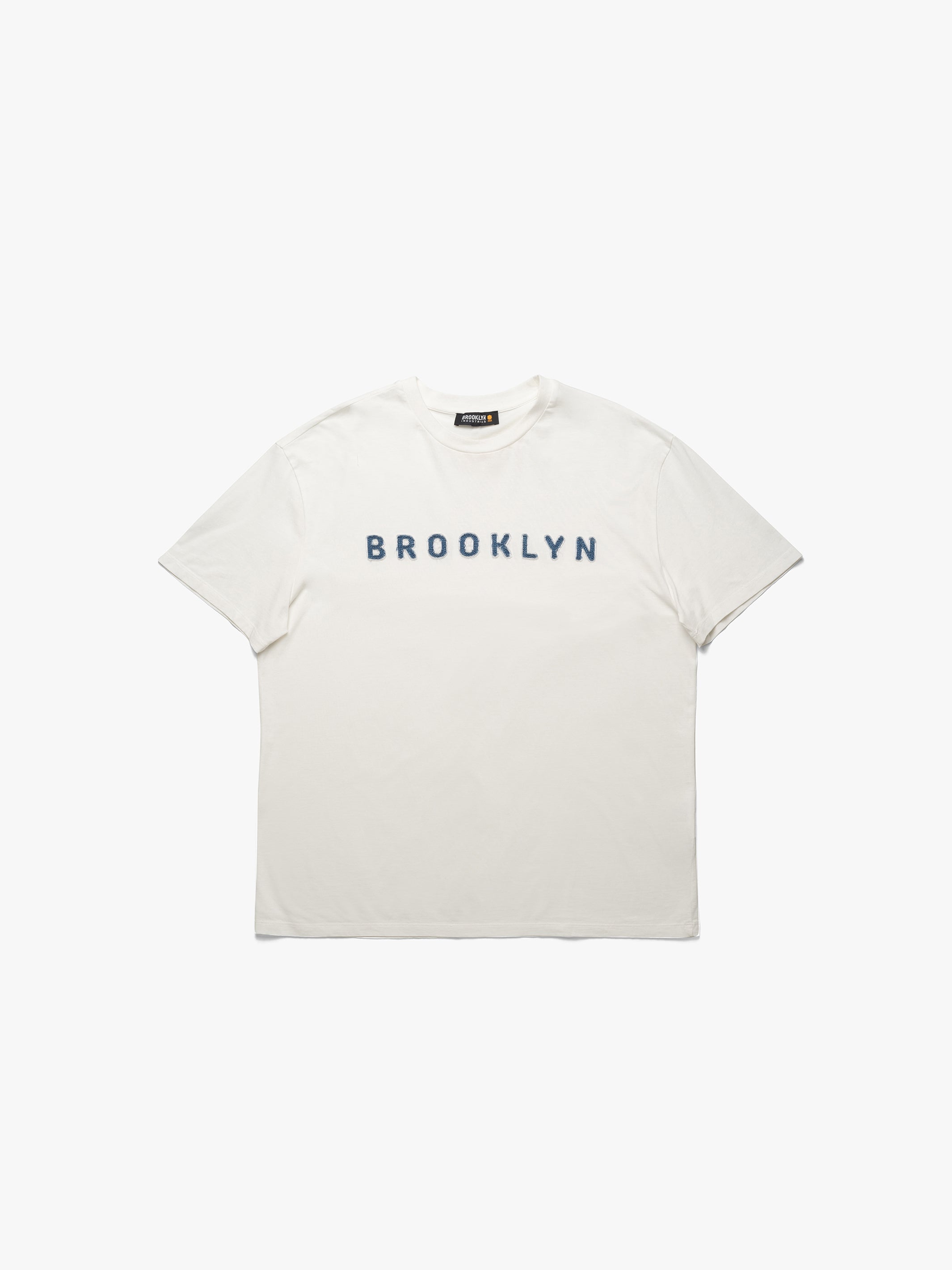 Men's Brooklyn T-Shirt In Antique White - BROOKLYN INDUSTRIES