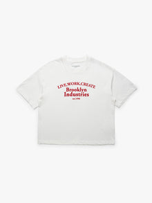 Women's Brooklyn 1998 T-Shirt in Antique White
