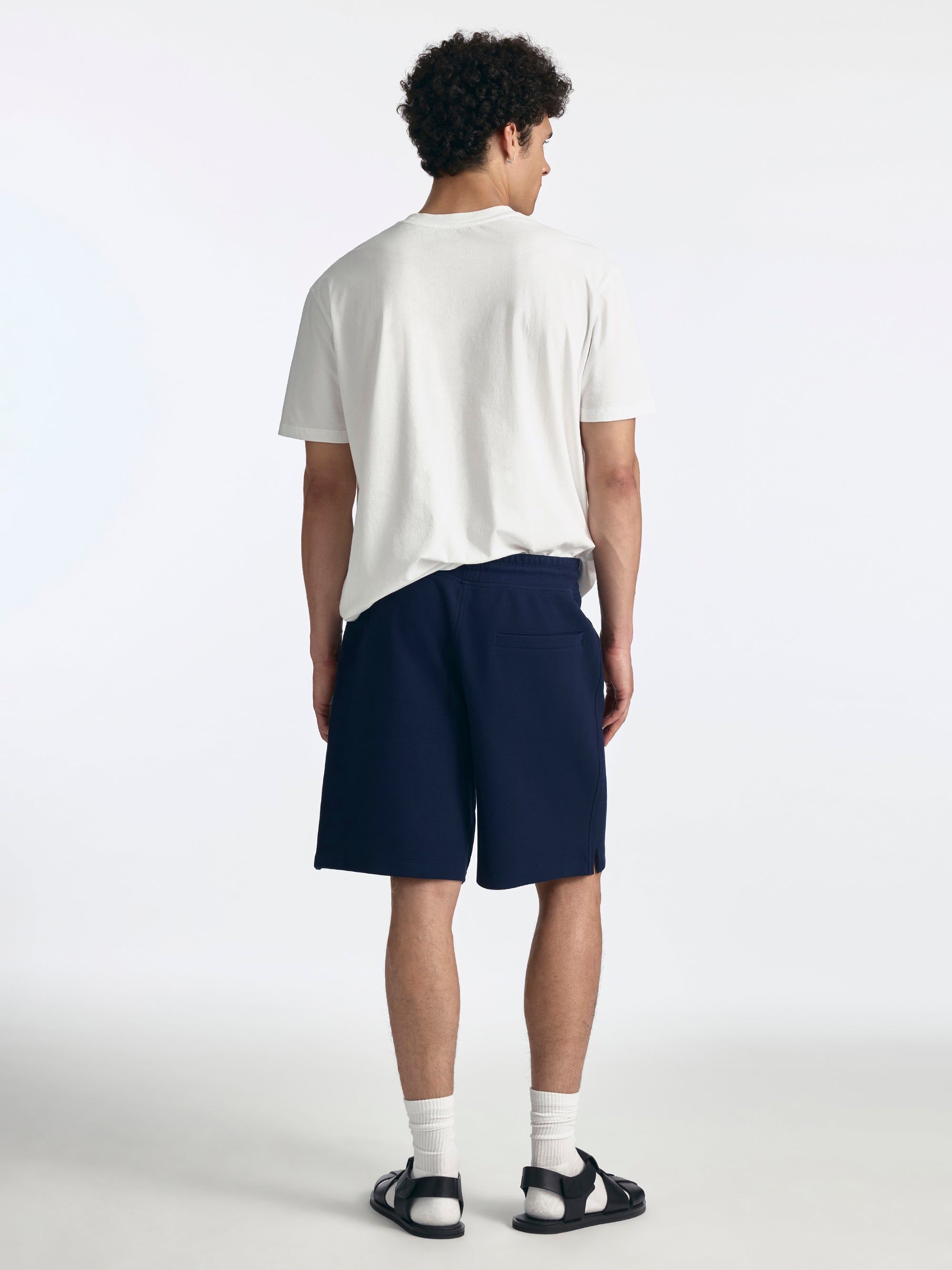 Men's Woven Shorts in Black Iris - BROOKLYN INDUSTRIES