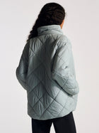 Women's Jacket In Fog - BROOKLYN INDUSTRIES