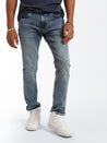 Bedford Slim Leg Jeans in Mid Brushed Denim - BROOKLYN INDUSTRIES