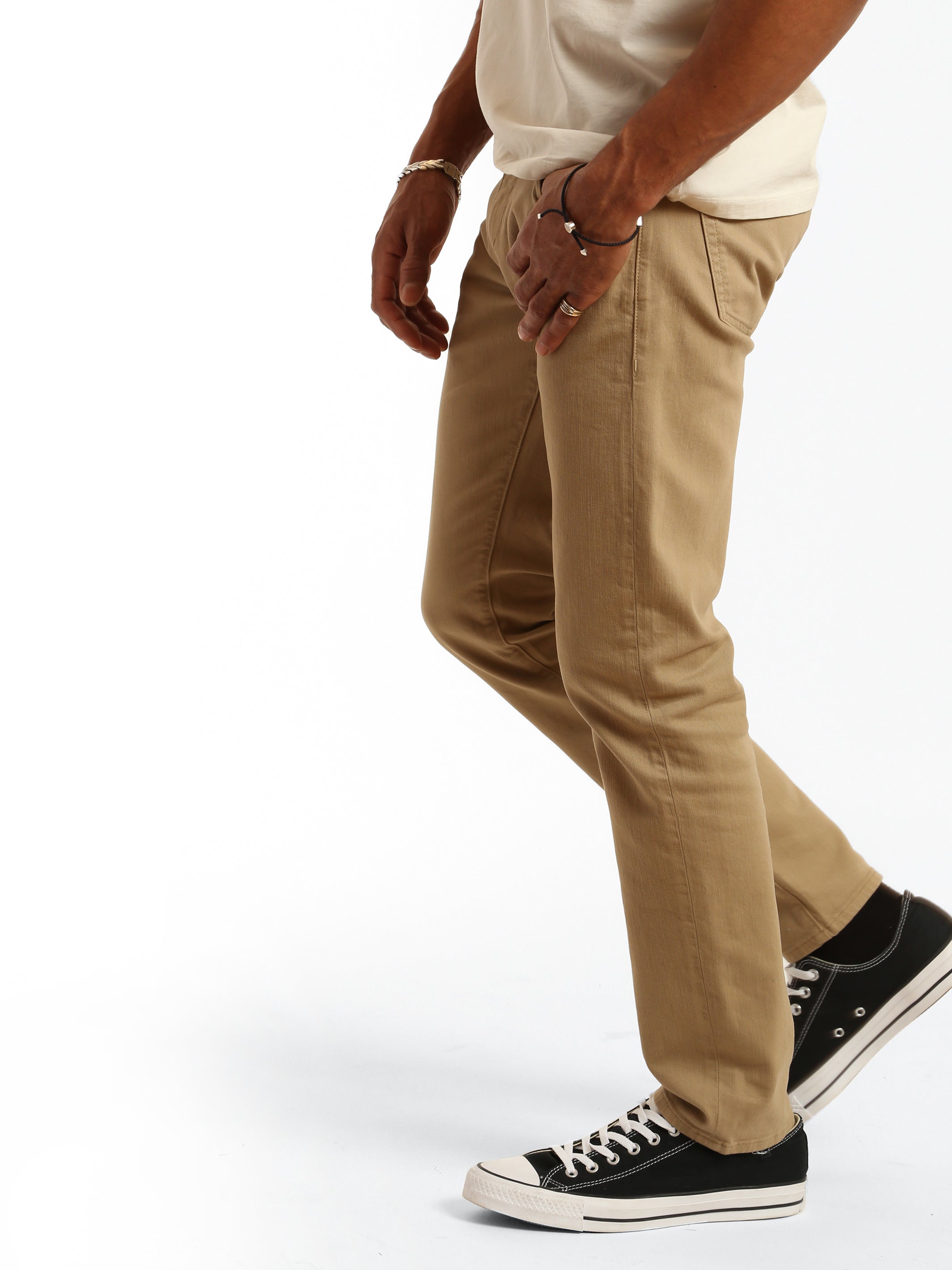 Milano Slim-Fit Cotton Seersucker Stripe Pants