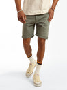Midwood Shorts in Agave Green Comfort - BROOKLYN INDUSTRIES