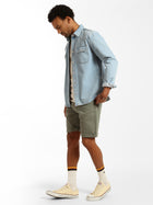 Midwood Shorts in Agave Green Comfort - BROOKLYN INDUSTRIES