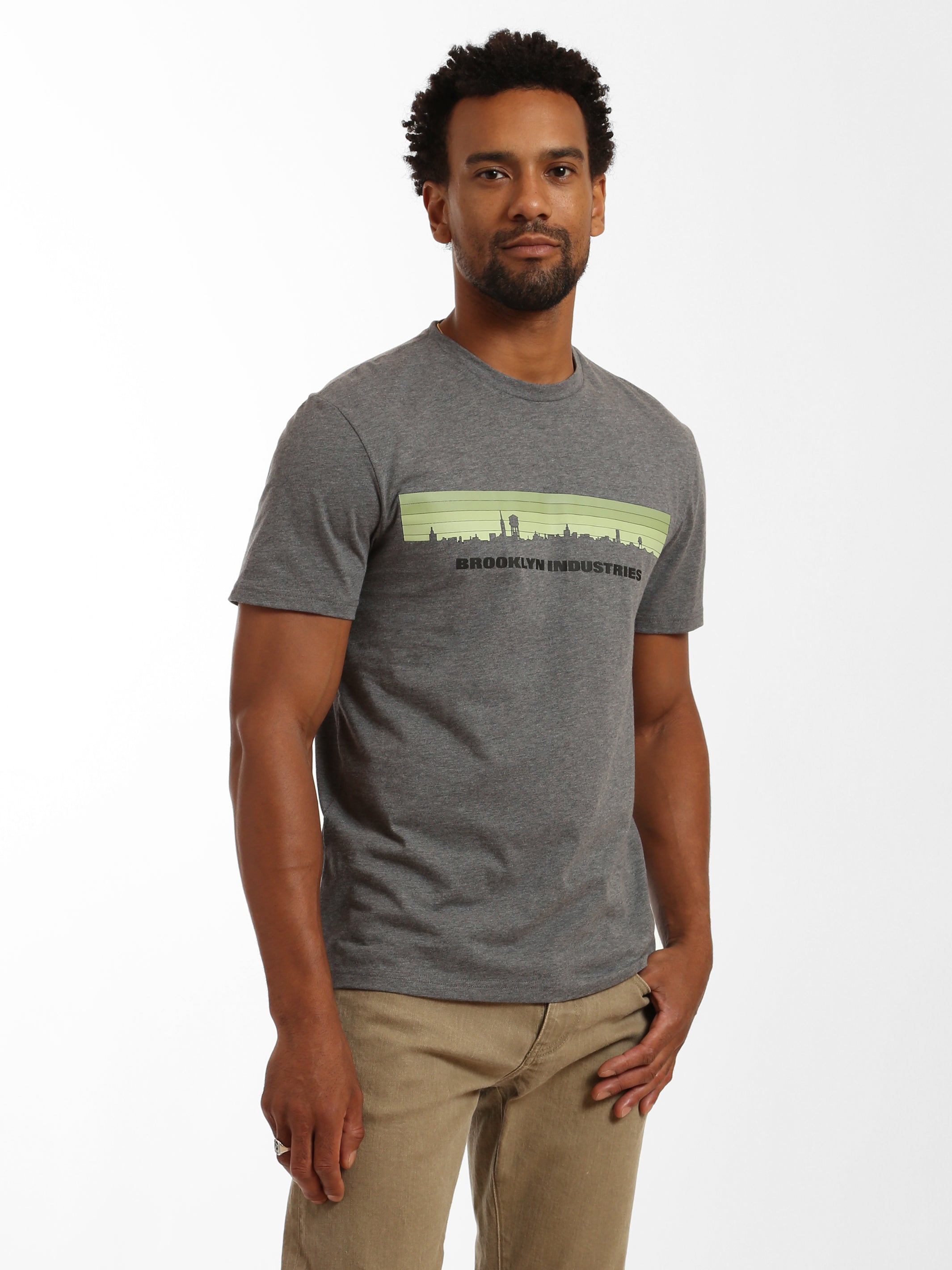 Men's Brooklyn Skyline T-Shirt - BROOKLYN INDUSTRIES