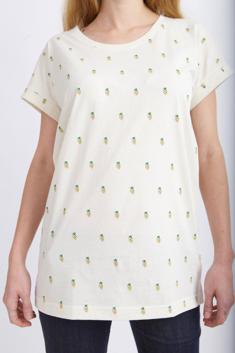 Women's Pineapple Grenade T-Shirt - BROOKLYN INDUSTRIES