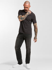 Franklin Athletic Fit Jeans in Mid Smoke Denim - BROOKLYN INDUSTRIES