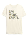 Men's Live Work Create T-Shirt - BROOKLYN INDUSTRIES
