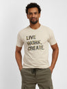 Men's Live Work Create T-Shirt - BROOKLYN INDUSTRIES