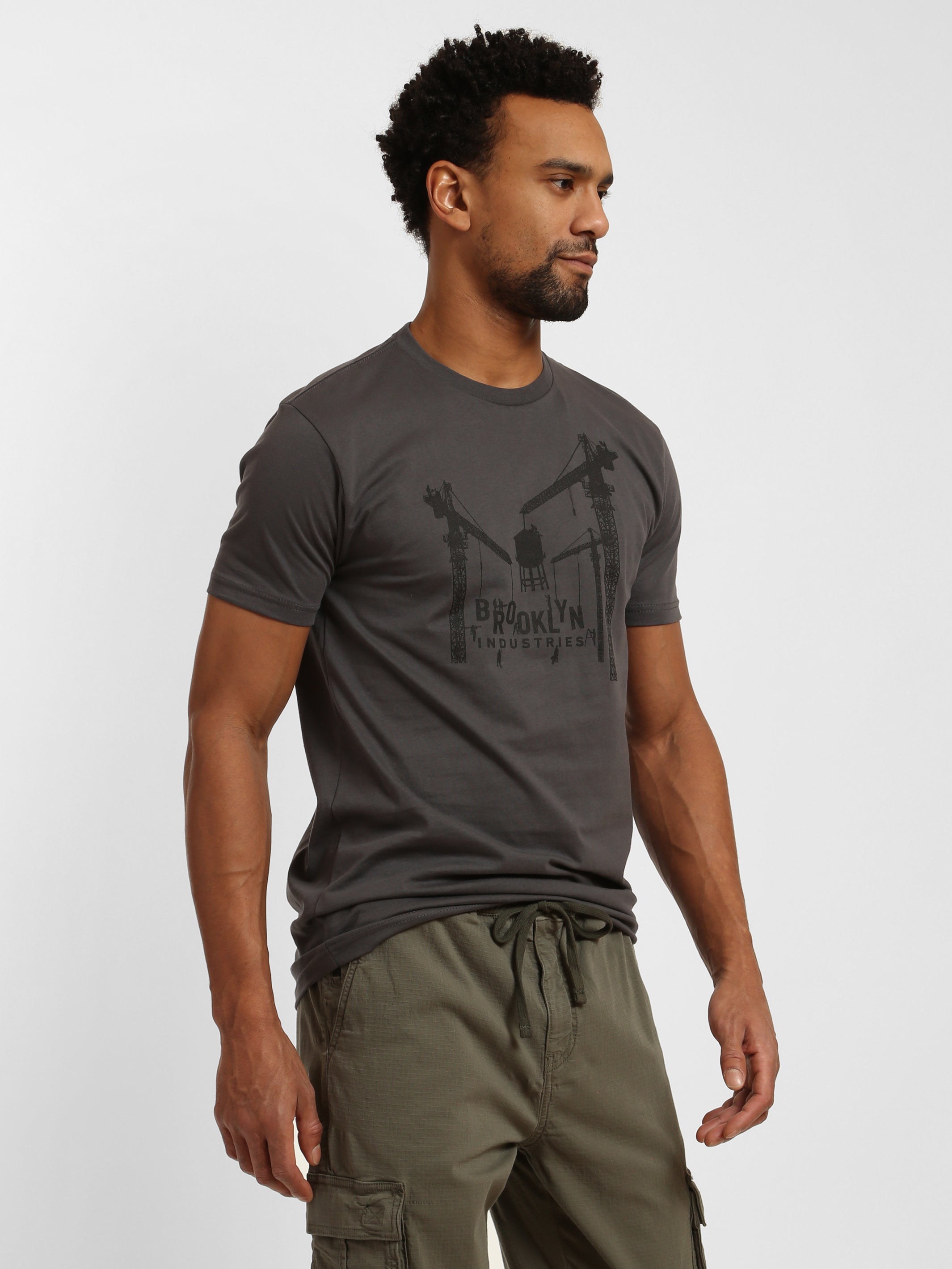 Men's Brooklyn Cranes T-Shirt - BROOKLYN INDUSTRIES