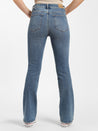 Metro Flare Jeans in Mid Denim - BROOKLYN INDUSTRIES