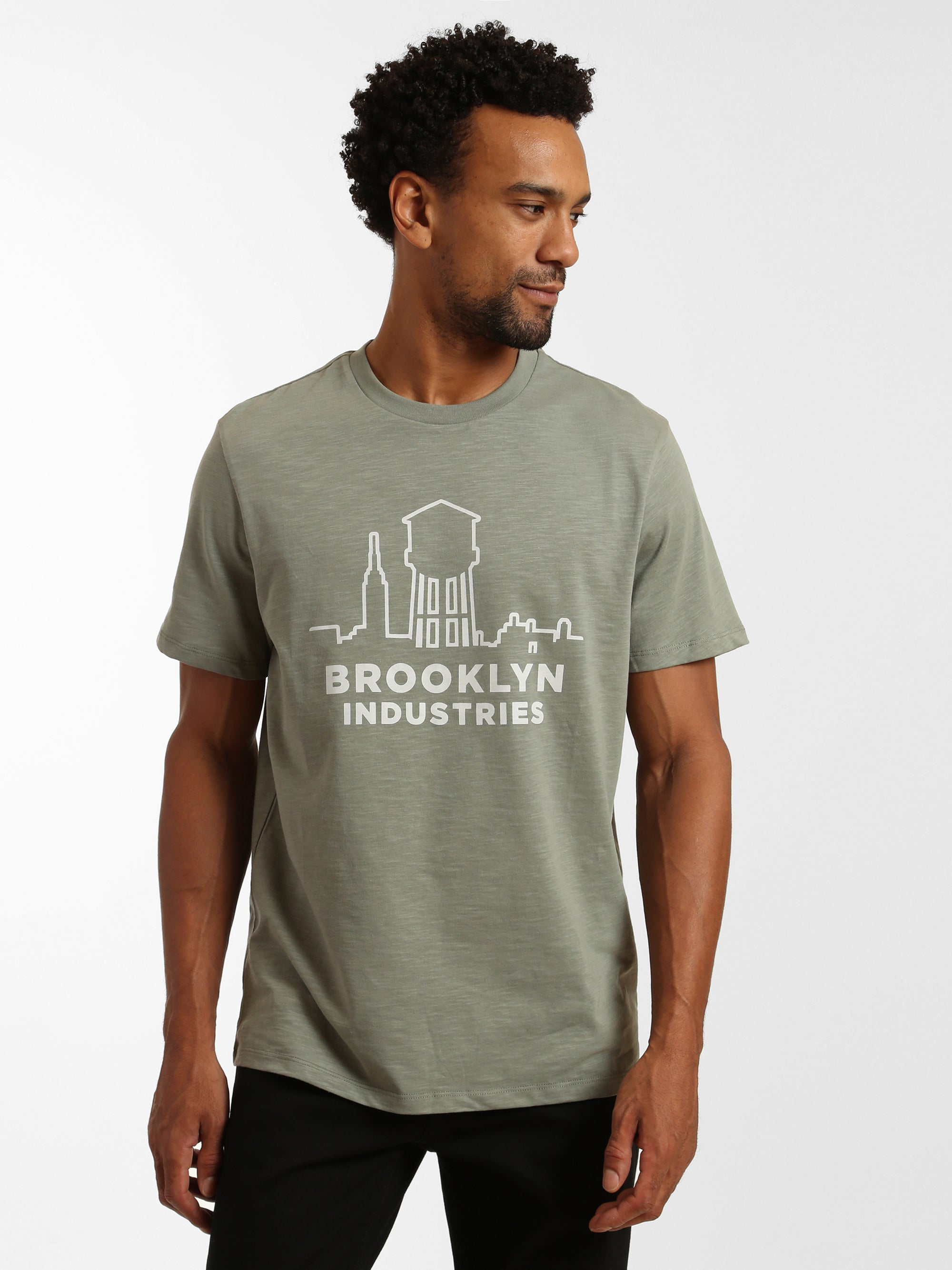 Men's Brooklyn Skyline T-shirt - BROOKLYN INDUSTRIES