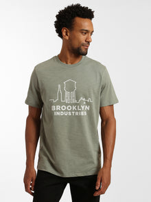 Men's Brooklyn Skyline T-shirt - BROOKLYN INDUSTRIES