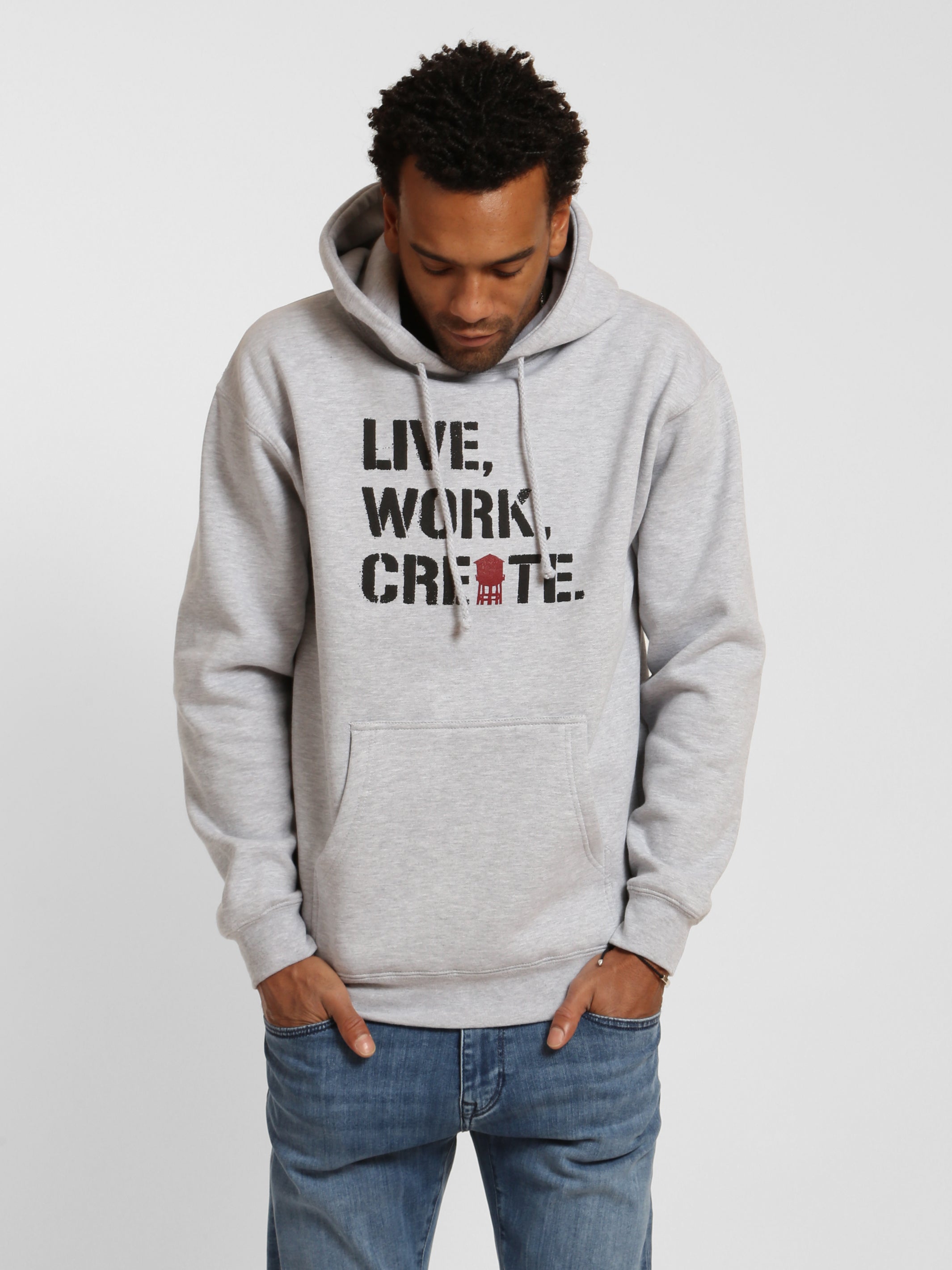 Men s Brooklyn Industries Live Work Create Hoodie Brooklyn