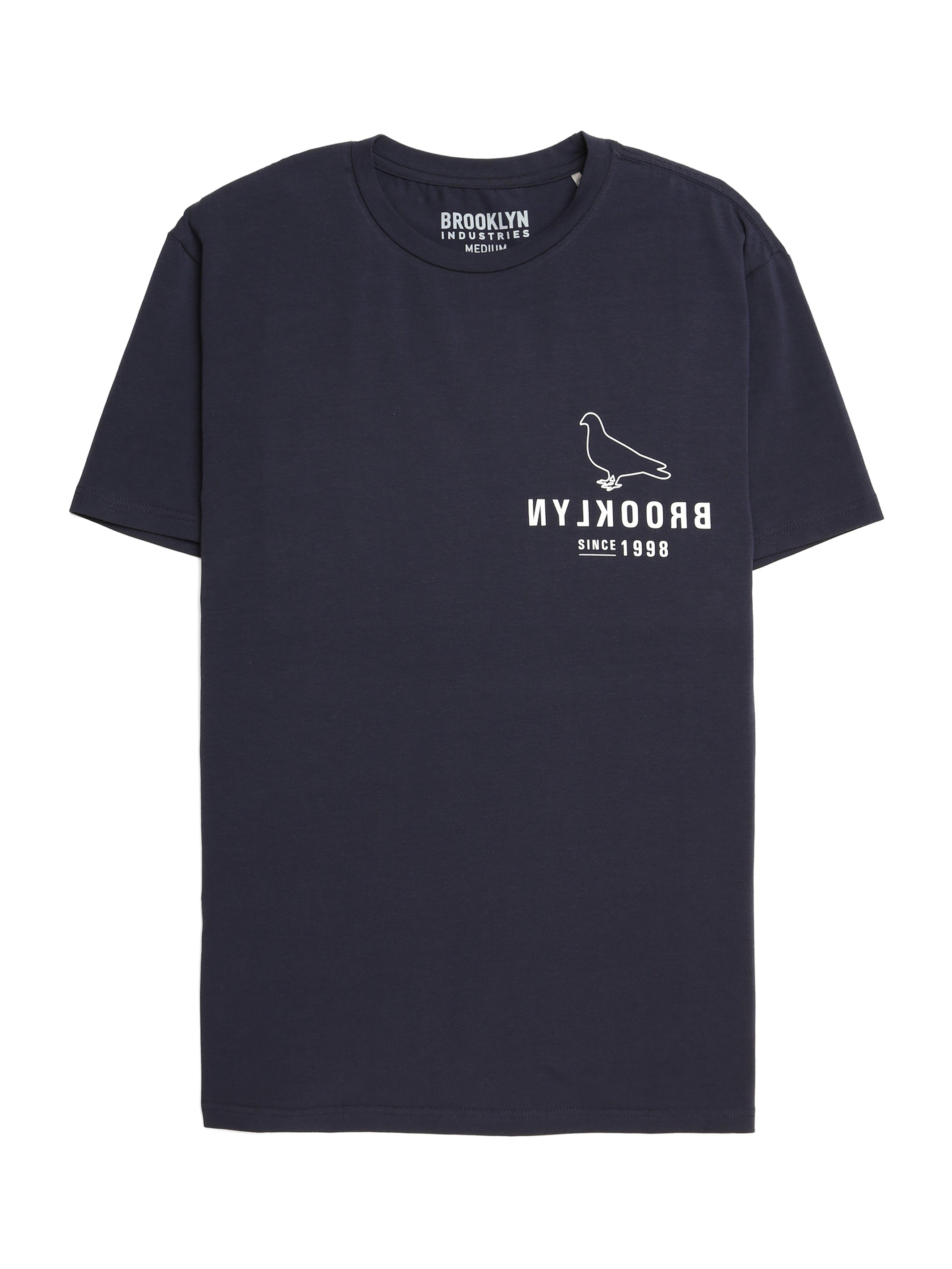 Men's Flipped Brooklyn Pigeon T-Shirt - BROOKLYN INDUSTRIES