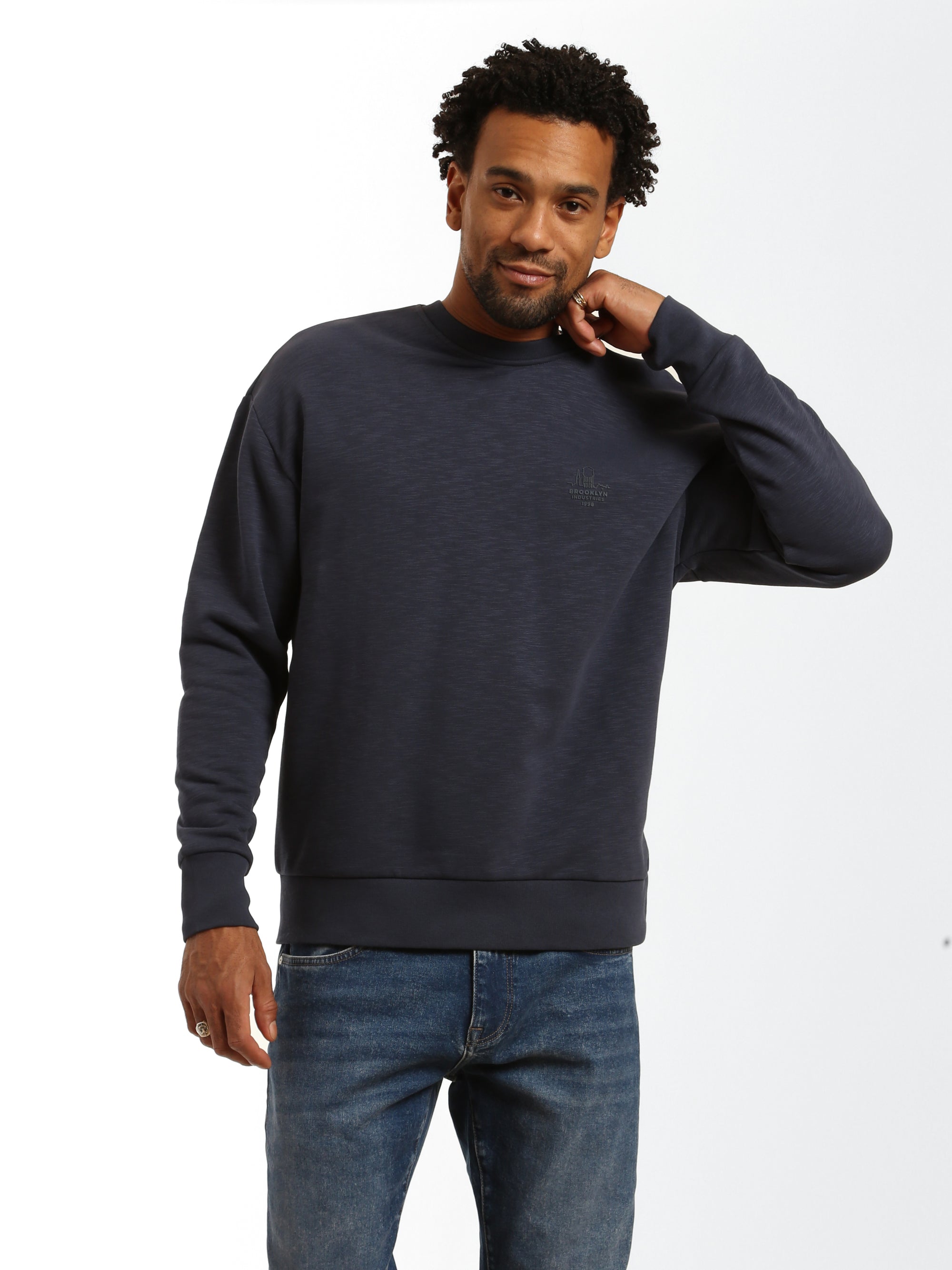 Men's Brooklyn Skyline Sweatshirt - BROOKLYN INDUSTRIES