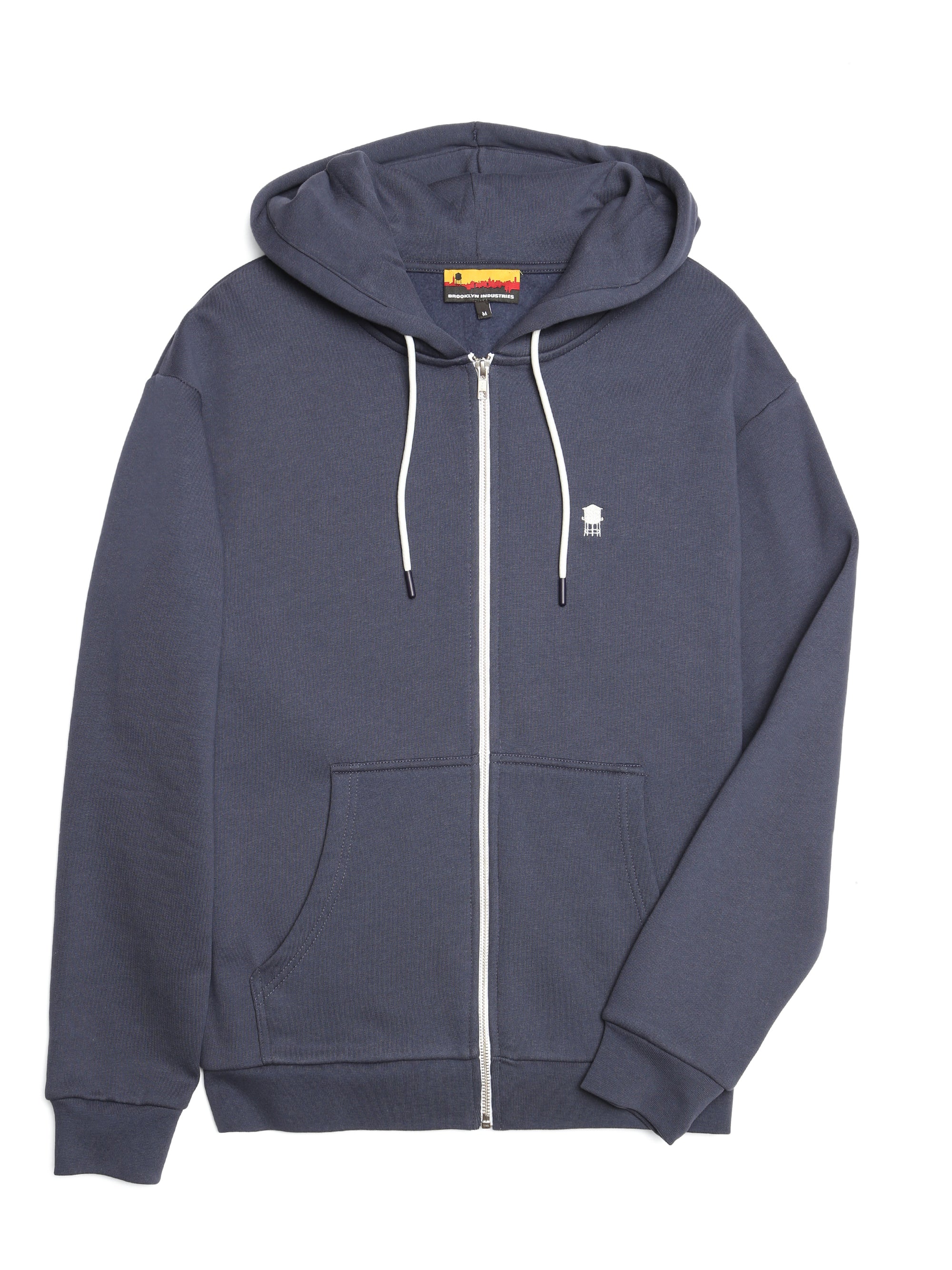 Men's Everyday Water Tower Zip Up Hoodie - BROOKLYN INDUSTRIES