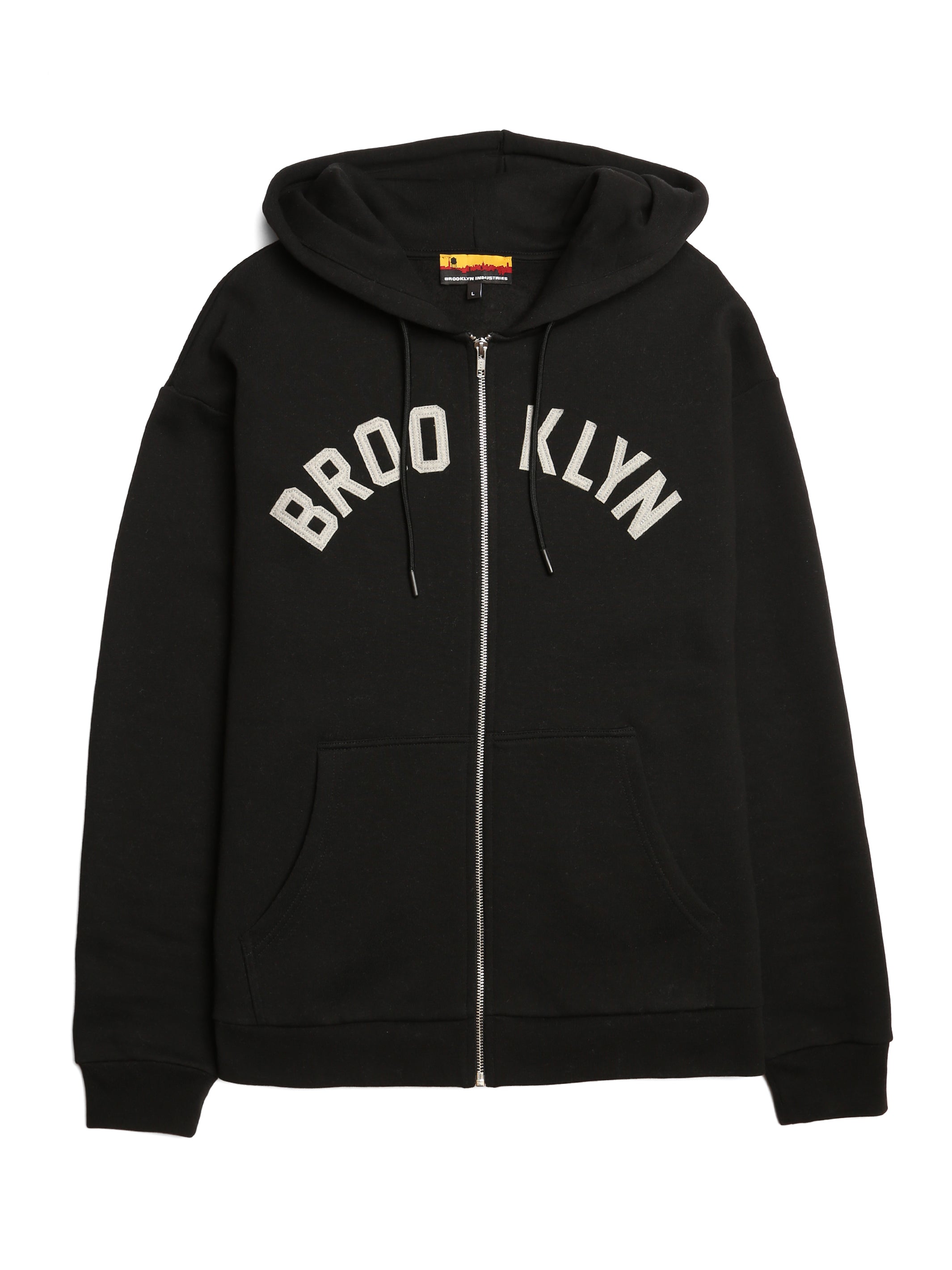 Men's Captain Zip Up Hoodie - BROOKLYN INDUSTRIES