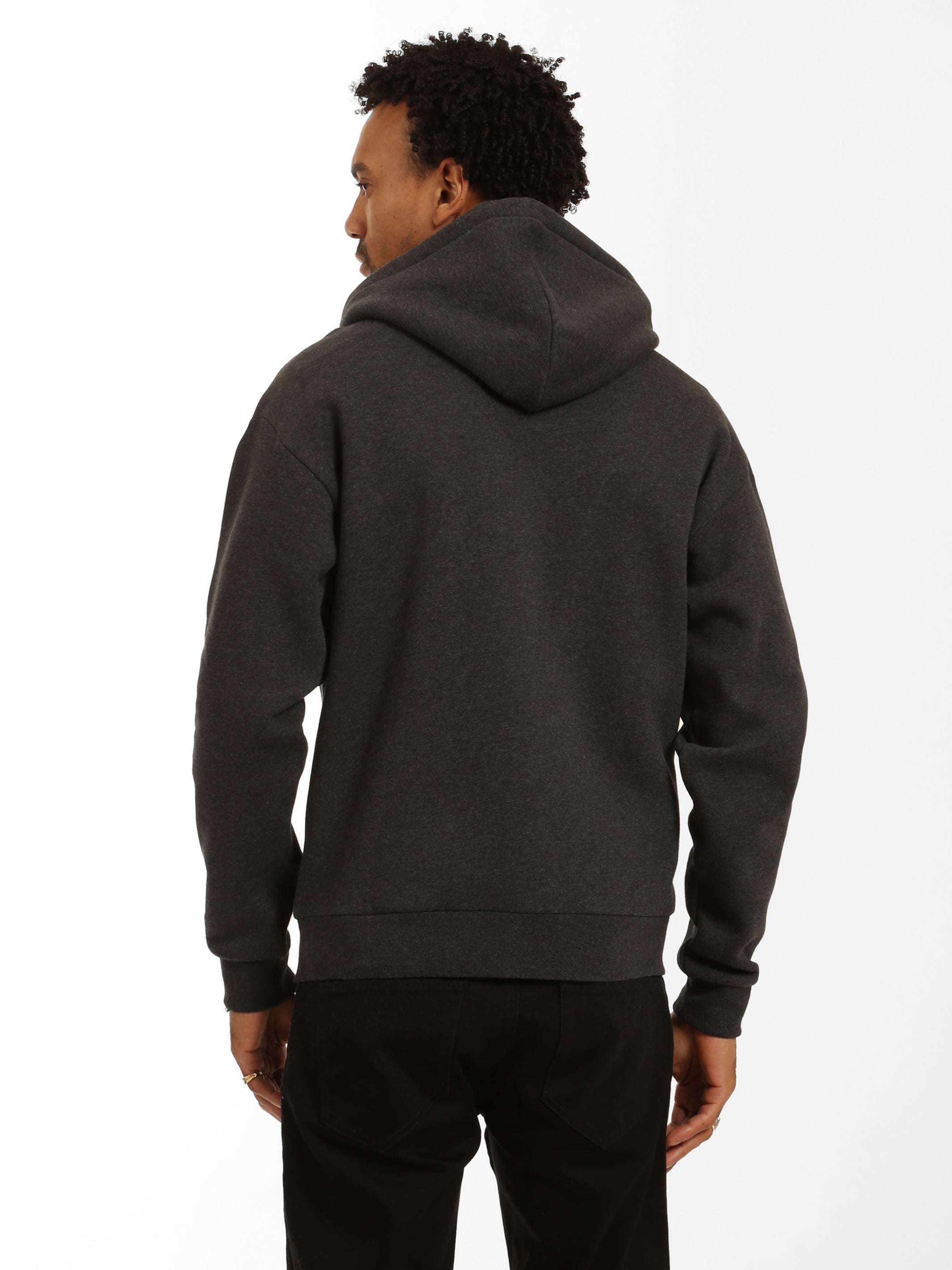 Men's Captain Zip Up Hoodie - BROOKLYN INDUSTRIES