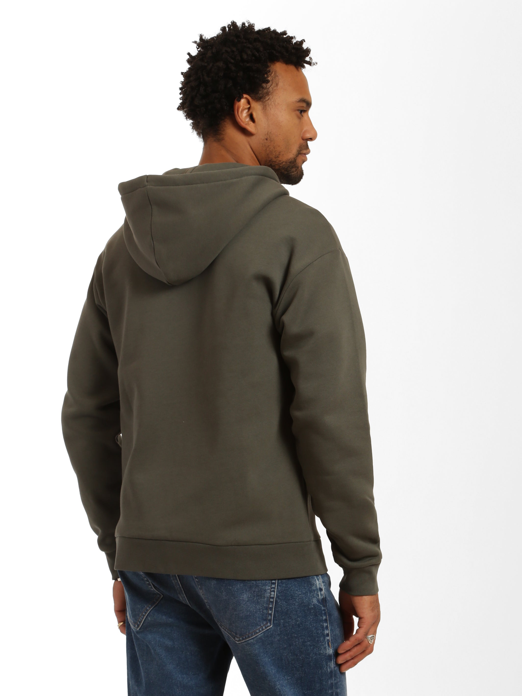 Men's Captain Zip Up Hoodie - BROOKLYN INDUSTRIES