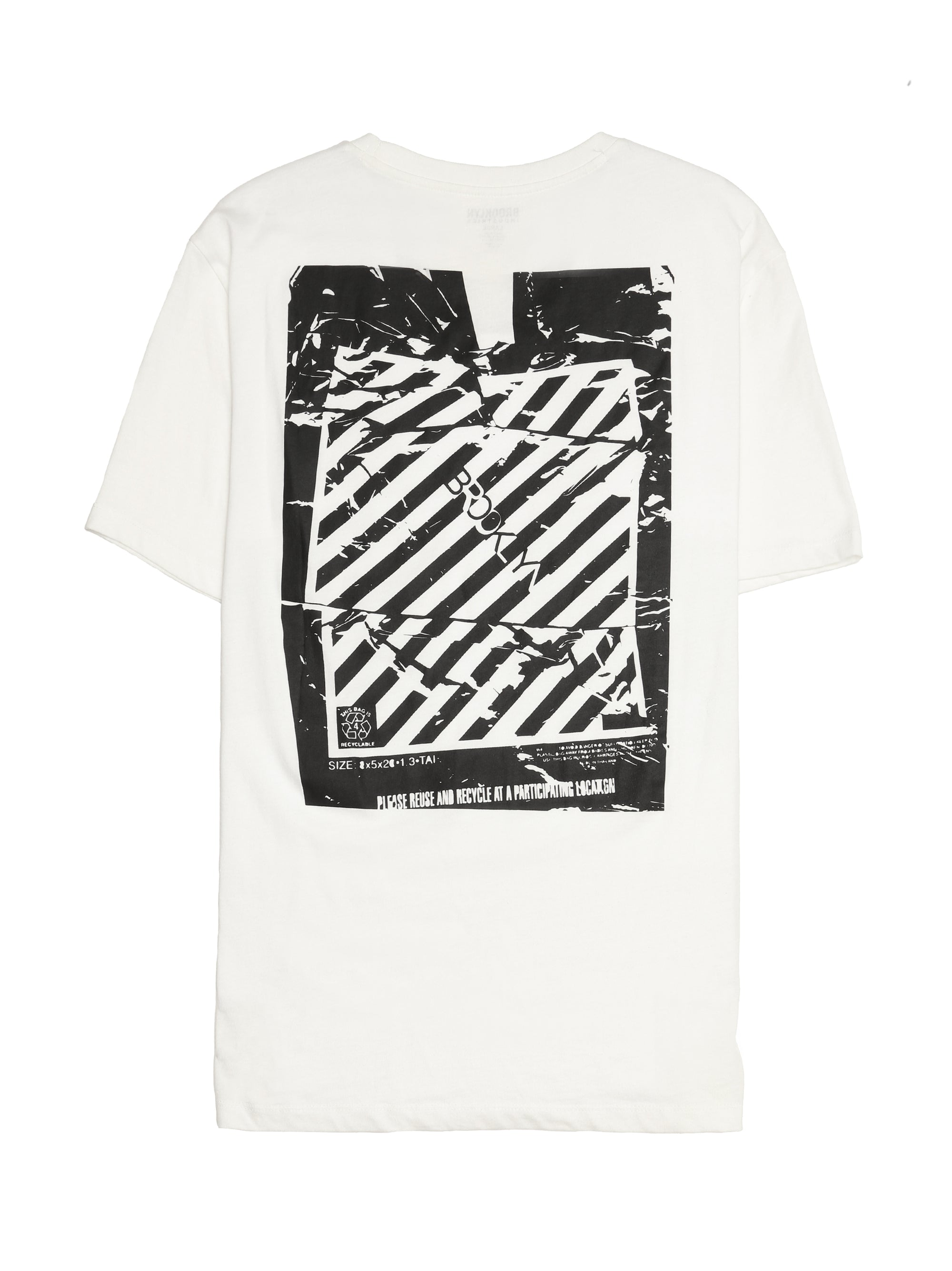 Men's Brooklyn Plastic Bag T-shirt - BROOKLYN INDUSTRIES