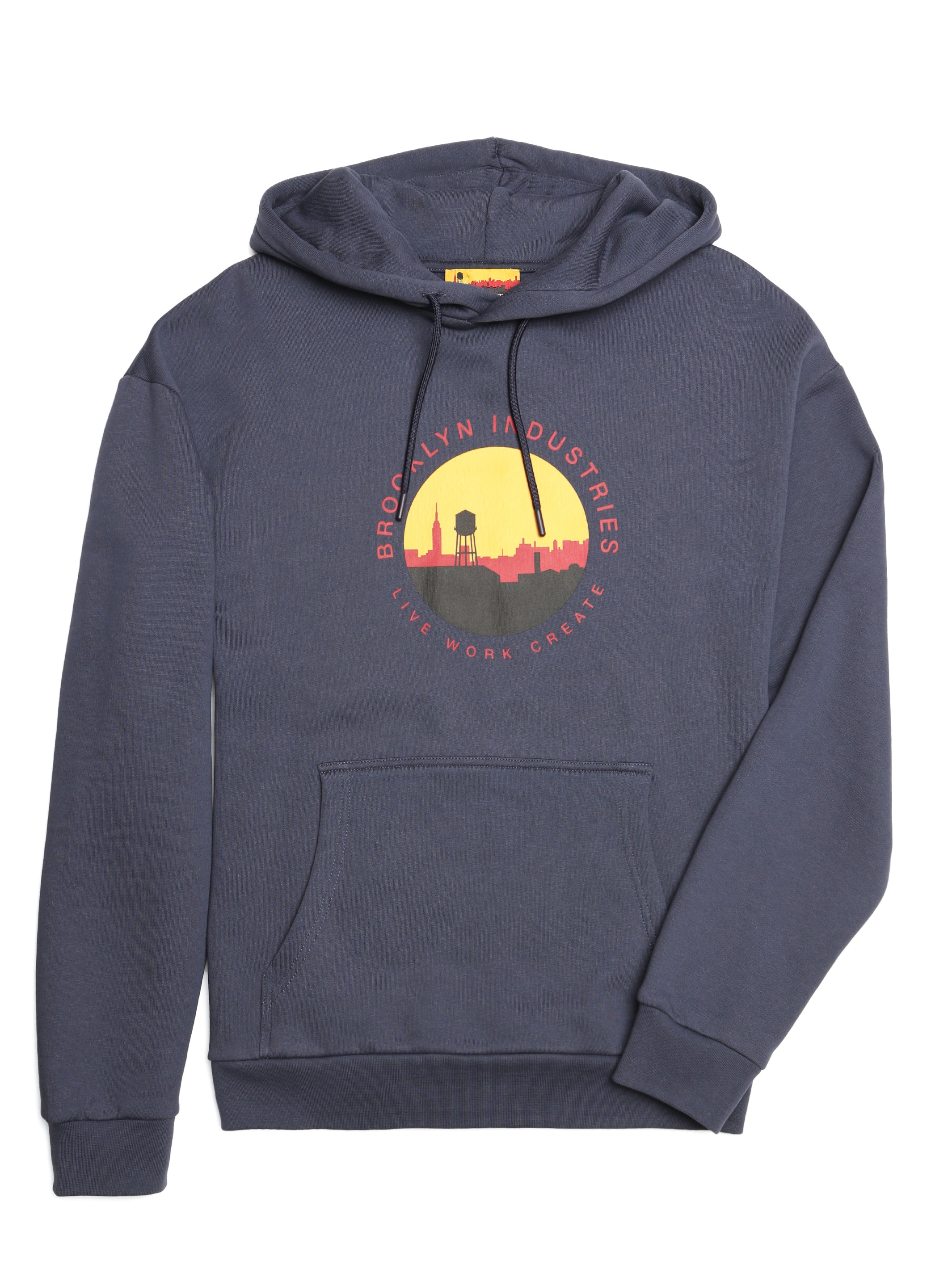 Men's Brooklyn Stamp Hoodie - BROOKLYN INDUSTRIES