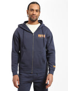 Men's BKLYN Zip-Up Slub Hoodie - BROOKLYN INDUSTRIES