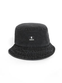 Denim Bucket Hat in Black - BROOKLYN INDUSTRIES