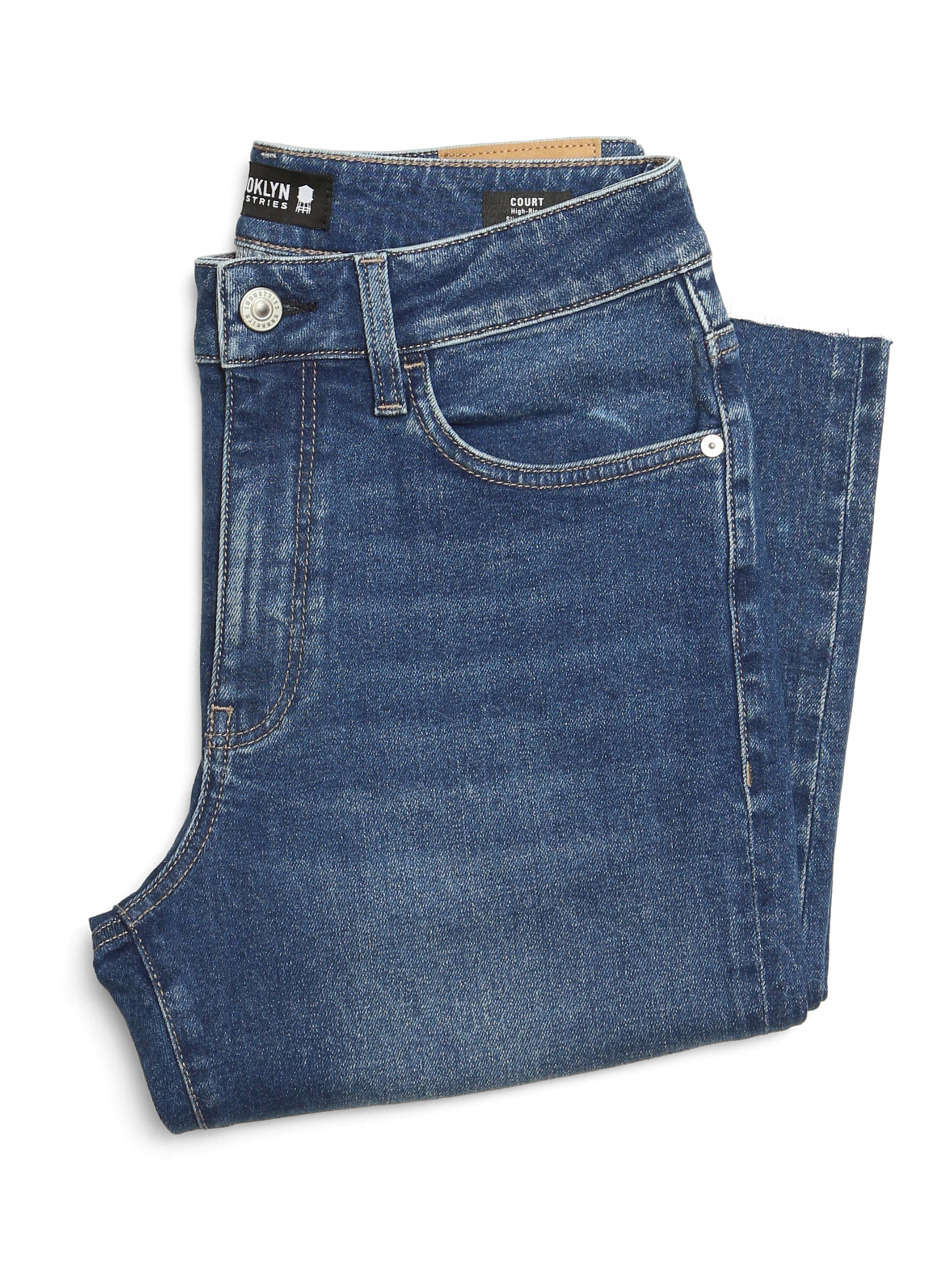 Women's Stretch Cropped Denim Jeans