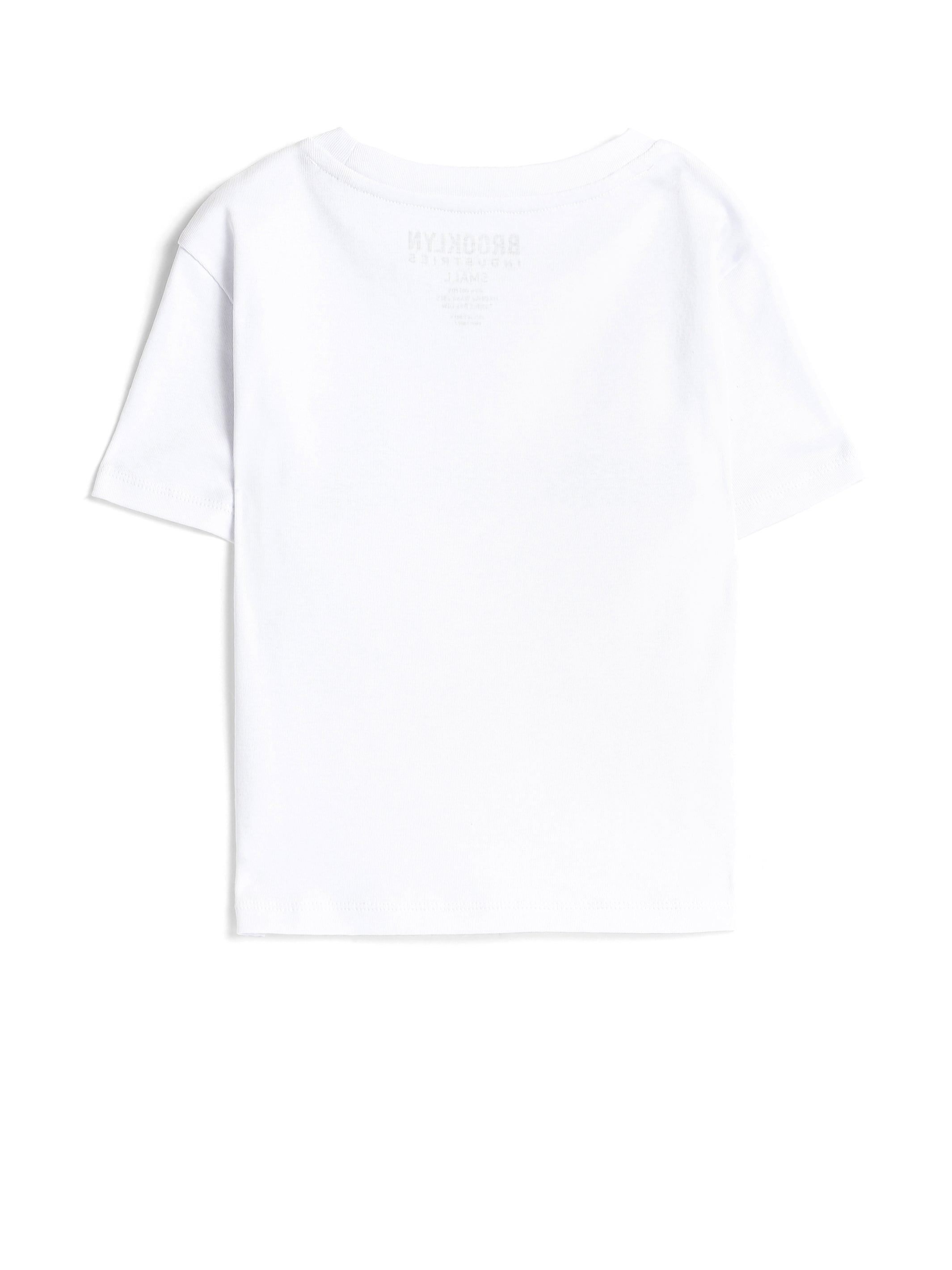 Women's Basic Crew Neck Cropped T-Shirt - BROOKLYN INDUSTRIES