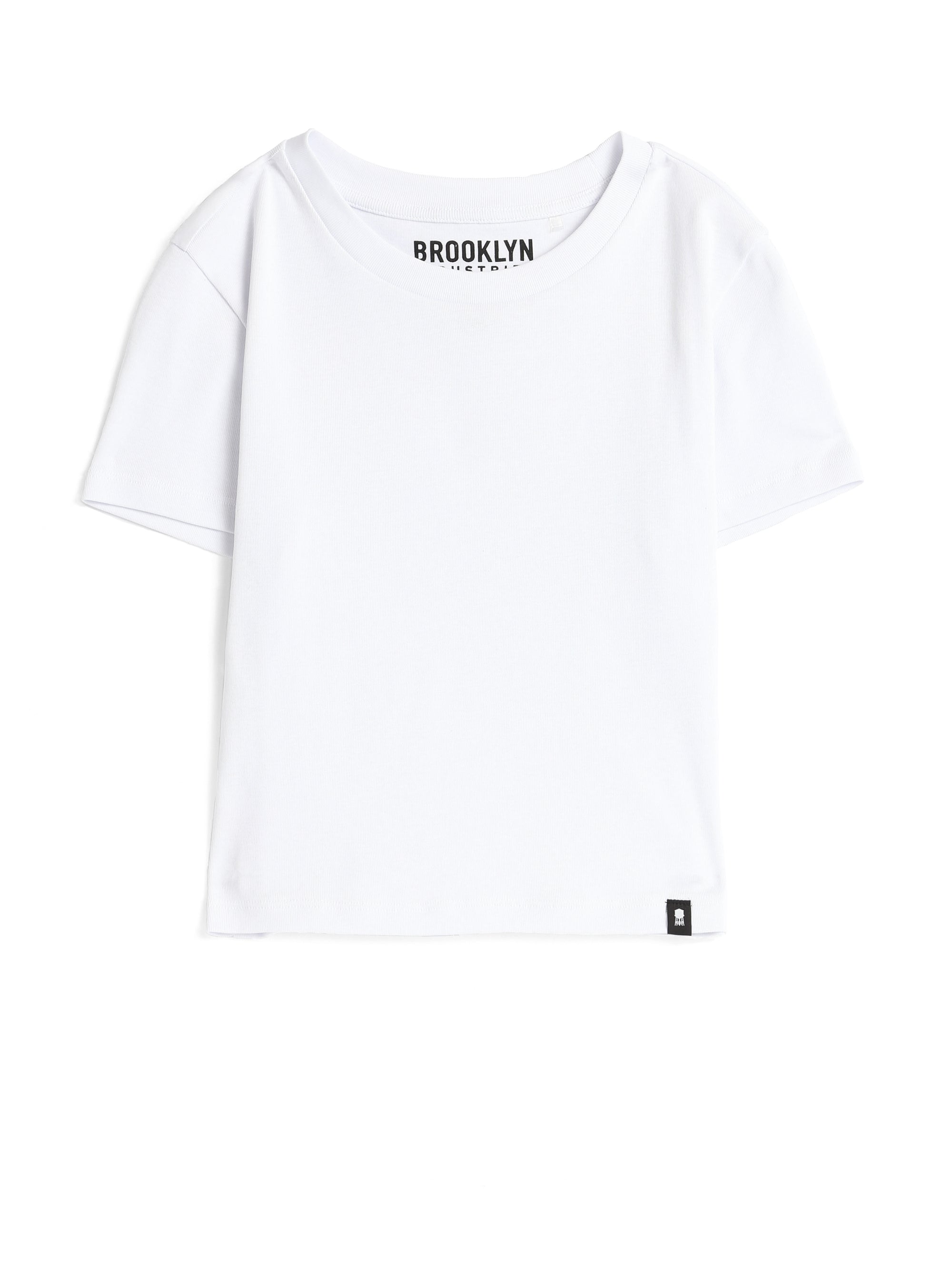 Women's Basic Crew Neck Cropped T-Shirt - BROOKLYN INDUSTRIES